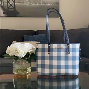 Michael Kors Jet Set Travel Plaid w/ wristlet